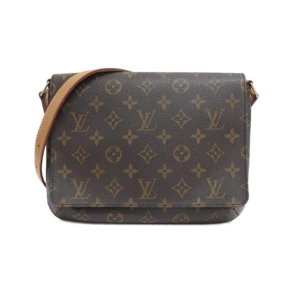 LOUIS VUITTON Gold Monogram Shoulder Bag - Picture 1 of 7